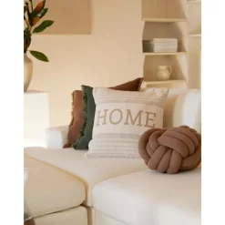 Copricuscino A Righe In Cotone Riciclato Home*Westwing Collection New