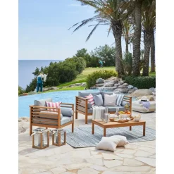 Copricuscino A Righe Timon*Westwing Collection Hot