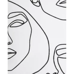 Copricuscino Aria Con Disegno Astratto One Line*Westwing Collection Hot