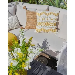 Copricuscino Boho Con Ornamenti Decorativi Paco*Westwing Collection Clearance