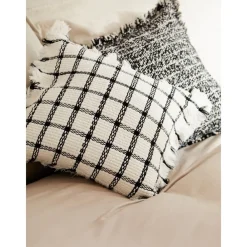 Copricuscino Boucle Con Frange Bounce*Westwing Collection Hot