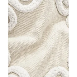 Copricuscino Con Dettagli Trapuntati E Frange Ivor*Westwing Collection Outlet