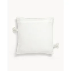 Copricuscino Con Dettagli Trapuntati E Frange Kaspar 2 Pz*Westwing Collection New