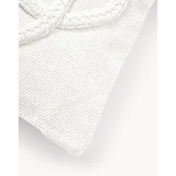 Copricuscino Con Dettagli Trapuntati E Frange Kaspar 2 Pz*Westwing Collection New