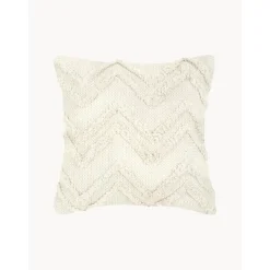 Copricuscino Con Motivo A Zigzag Taftato Akesha*Westwing Collection New