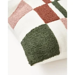 Copricuscino Con Motivo Capitonne A Quadri Scout*Westwing Collection Sale