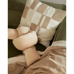 Copricuscino Con Motivo Capitonne A Quadri Scout*Westwing Collection Discount