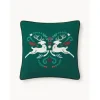 Copricuscino Con Motivo Invernale Deers*Westwing Collection Hot