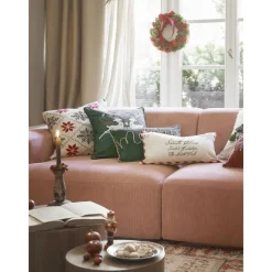 Copricuscino Con Motivo Invernale Deers*Westwing Collection Hot