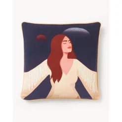 Copricuscino Con Motivo Stato D'Animo Junia*Westwing Collection Clearance