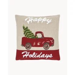 Copricuscino Con Raffinati Dettagli Ricamati Happy Holidays*Westwing Collection Online