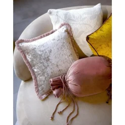 Copricuscino Con Ricamo Floreale Anslei*Westwing Collection New