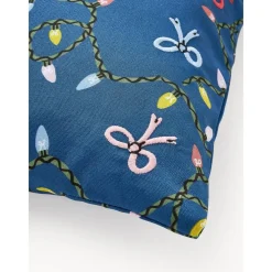 Copricuscino Con Stampa E Ricamo Natalizio Ribbons*Westwing Collection Best