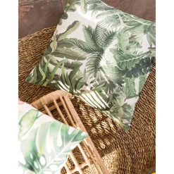 Copricuscino Da Esterno Con Motivo Tropicale Manus*Magma Discount