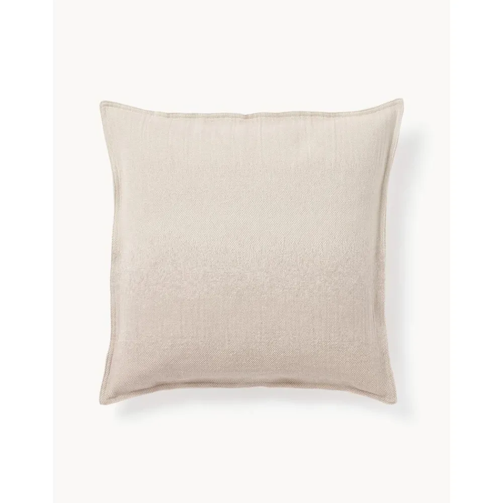 Copricuscino In Cotone Beige Con Effetto Ombre Marcella*Westwing Collection Clearance