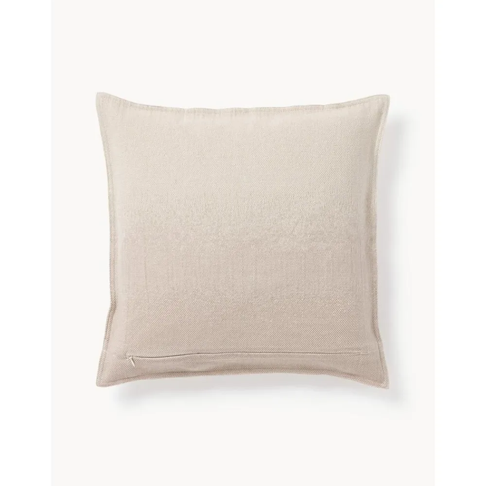 Copricuscino In Cotone Beige Con Effetto Ombre Marcella*Westwing Collection Clearance