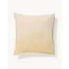 Copricuscino In Cotone Beige Con Effetto Ombre Marcella*Westwing Collection New
