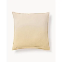 Copricuscino In Cotone Beige Con Effetto Ombre Marcella*Westwing Collection New
