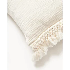 Copricuscino In Cotone Con Frange Piera*Westwing Collection Hot