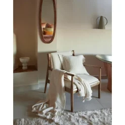 Copricuscino In Cotone Con Frange Piera*Westwing Collection Hot