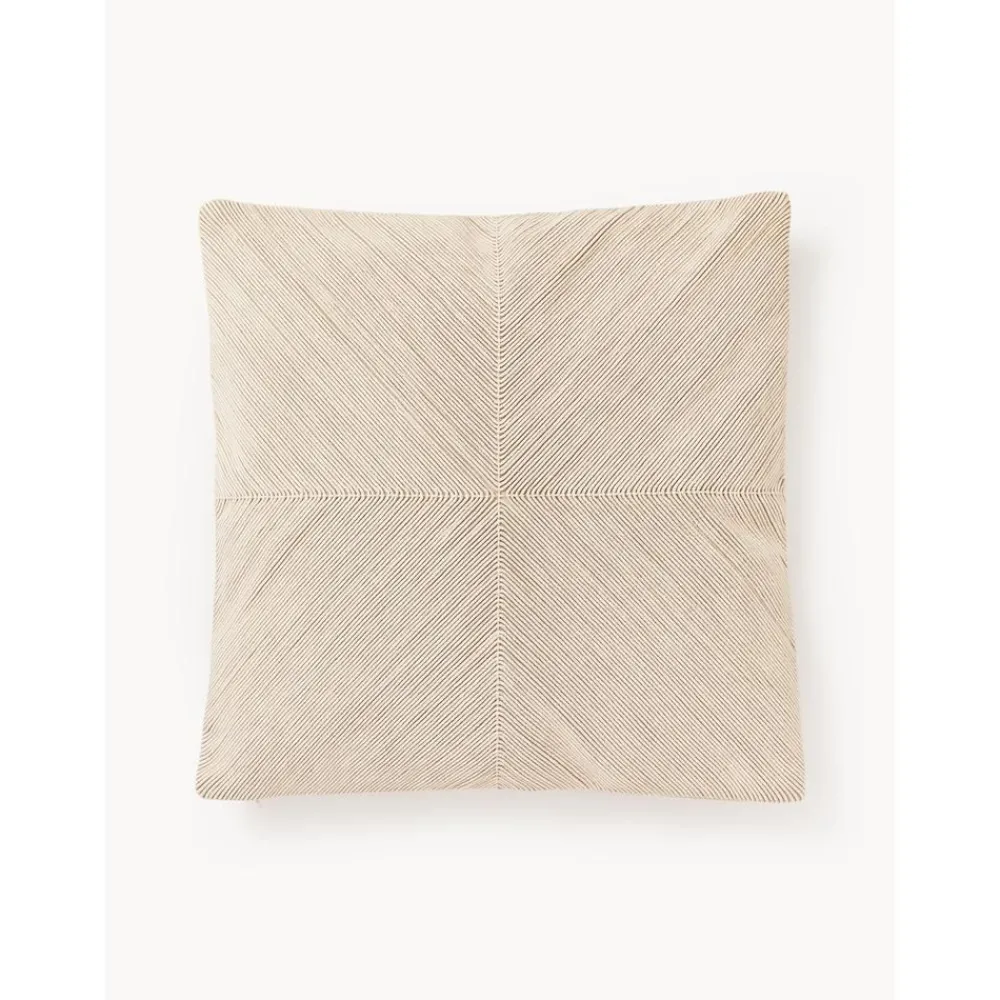 Copricuscino In Cotone Con Motivo Strutturato Rino*Westwing Collection Hot