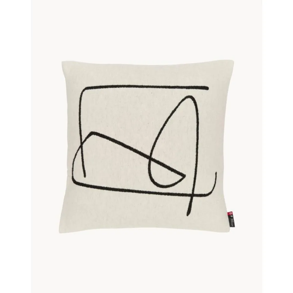 Copricuscino In Cotone Con Stampa Astratta Nova*David Fussenegger Online