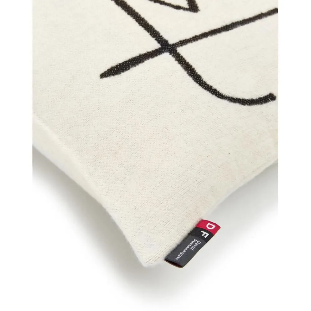 Copricuscino In Cotone Con Stampa Astratta Nova*David Fussenegger Online