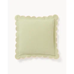 Copricuscino In Cotone Con Bordo Ondulato Atina*Westwing Collection Sale