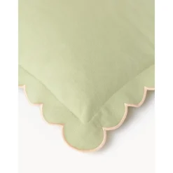 Copricuscino In Cotone Con Bordo Ondulato Atina*Westwing Collection Sale