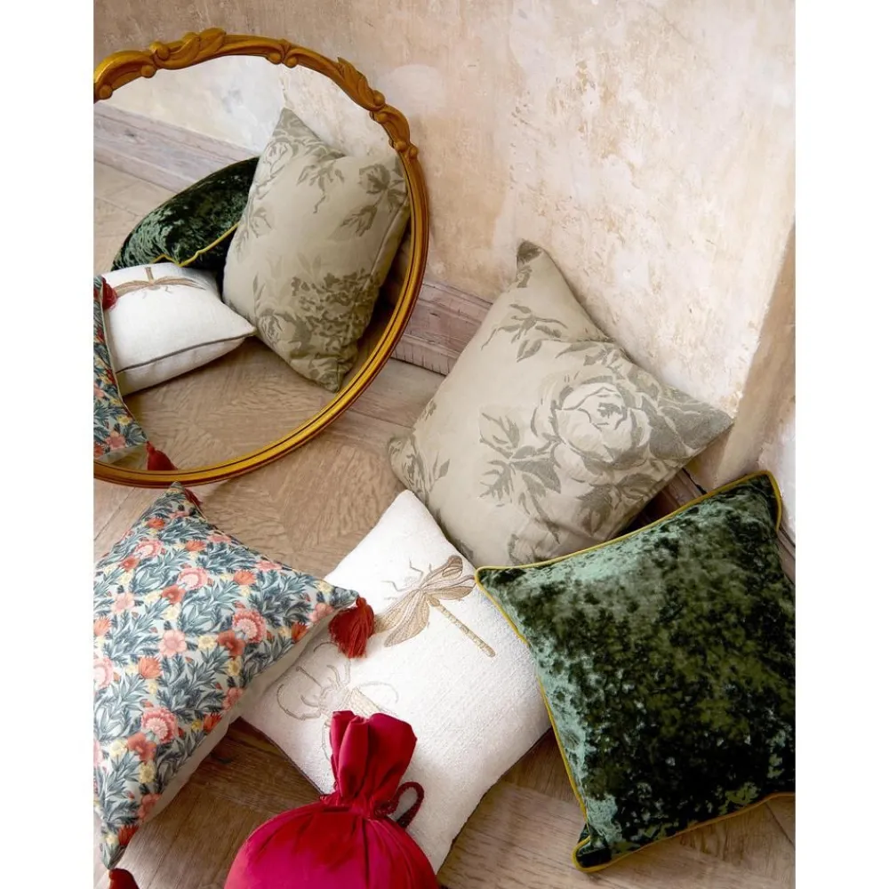 Copricuscino In Cotone Con Motivo Jacquard Breight*Westwing Collection New