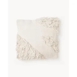 Copricuscino In Cotone Con Motivo A Frange Inga*Westwing Collection Outlet