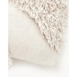 Copricuscino In Cotone Con Motivo A Frange Inga*Westwing Collection Outlet