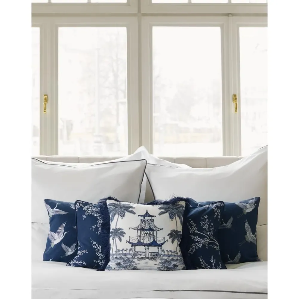 Copricuscino In Cotone Con Motivo Floreale Jada*Westwing Collection Sale