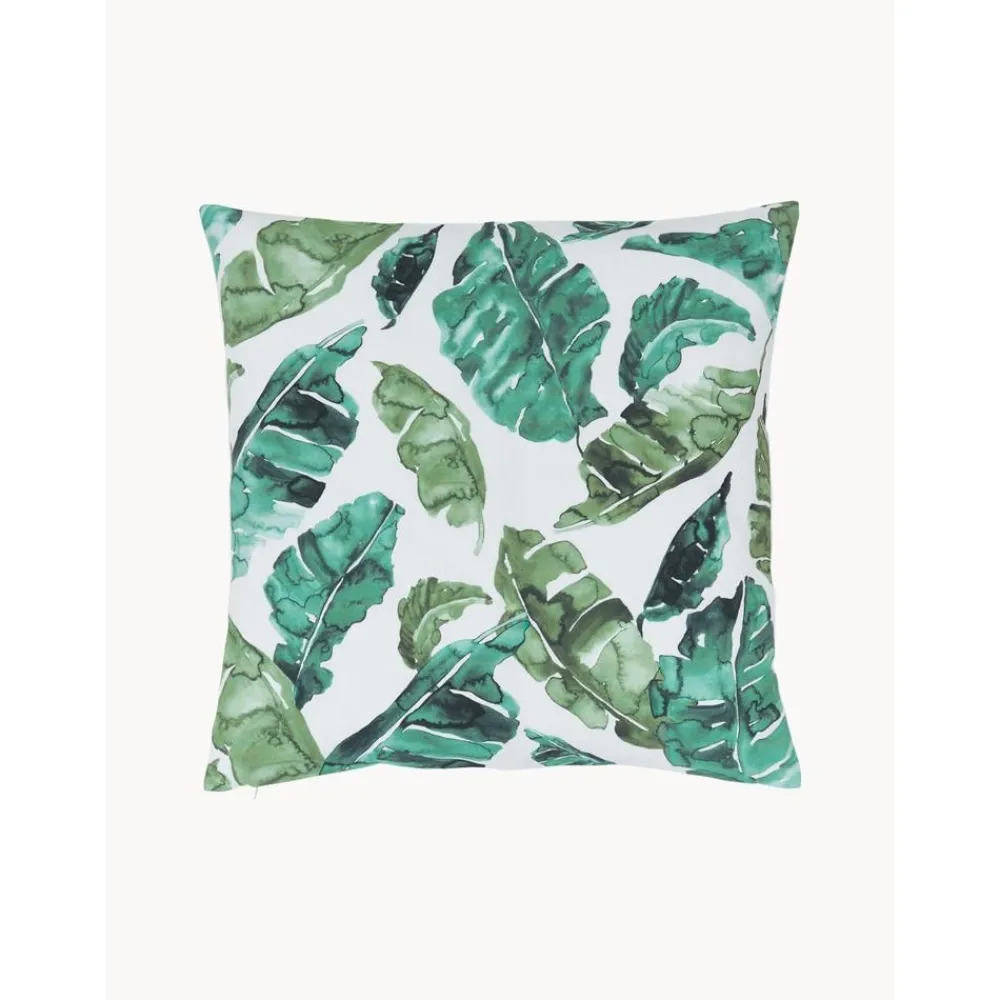 Copricuscino In Cotone Con Motivo Foglie Shade*Westwing Collection Best