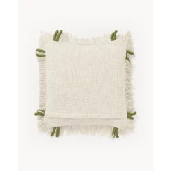 Copricuscino In Cotone Fatto A Mano Con Frange Catalina*Westwing Collection Best