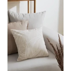 Copricuscino In Cotone Organico Con Stampa Astratta Korey*Westwing Collection Discount