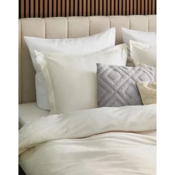 Copricuscino In Cotone Percalle Con Decorazione Capitonne Faith*Westwing Collection Best