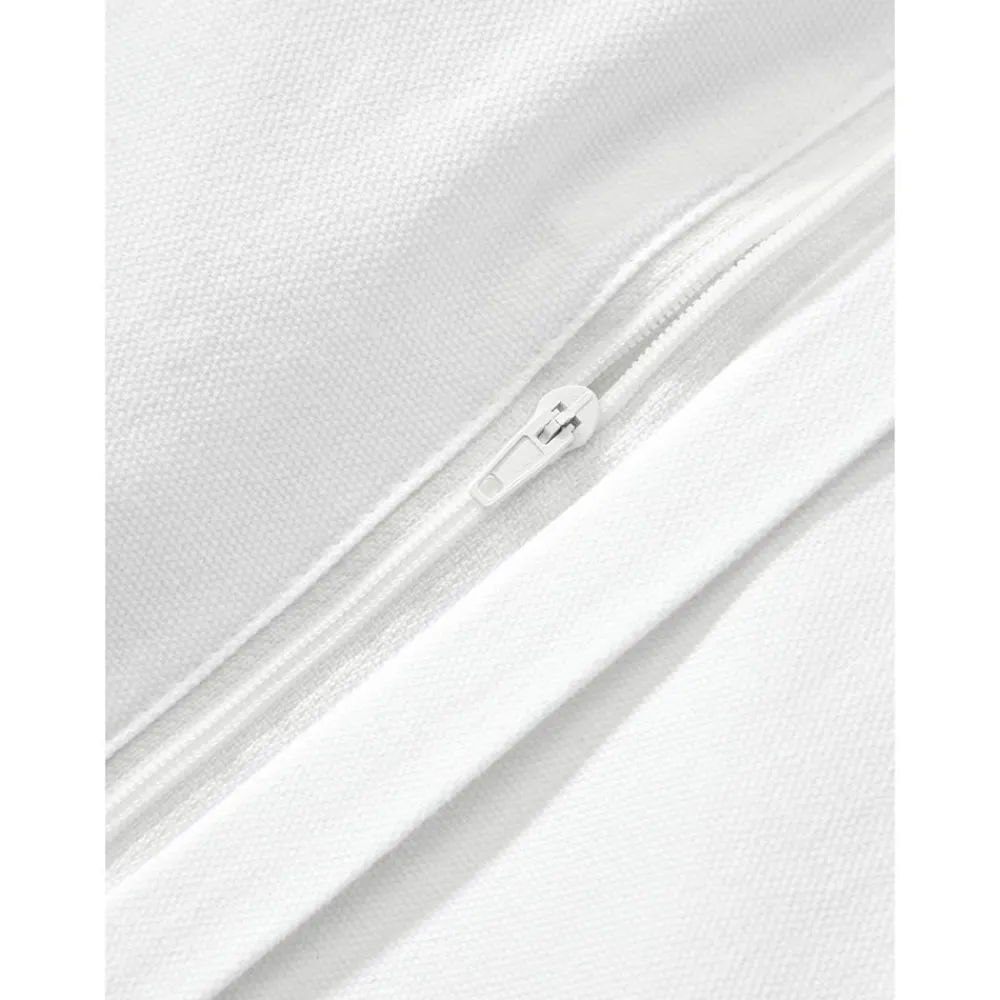 Copricuscino In Cotone Percalle Con Decoro A Ciuffi Faith*Westwing Collection Hot