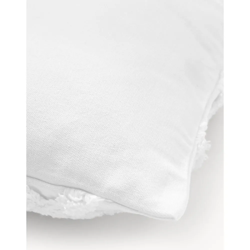 Copricuscino In Cotone Percalle Con Decoro A Ciuffi Faith*Westwing Collection Hot