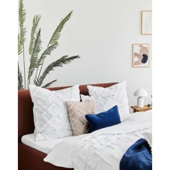 Copricuscino In Cotone Percalle Con Decorazione A Capitonne Faith*Westwing Collection Online