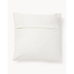 Copricuscino In Cotone Ricamato Con Struttura Alta-Bassa Reza*Westwing Collection Hot