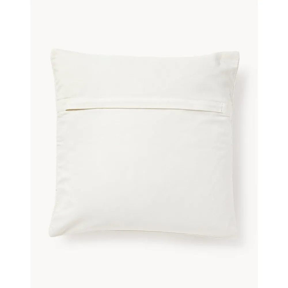 Copricuscino In Cotone Ricamato Con Struttura Alta-Bassa Reza*Westwing Collection Hot