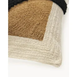 Copricuscino In Cotone Ricamato Con Struttura Alta-Bassa Reza*Westwing Collection Hot