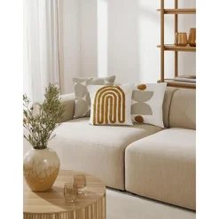 Copricuscino In Cotone Ricamato Con Struttura Rialzata Vahid*Westwing Collection Sale