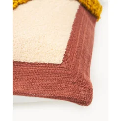 Copricuscino In Cotone Ricamato Con Struttura Rialzata Reza*Westwing Collection Outlet