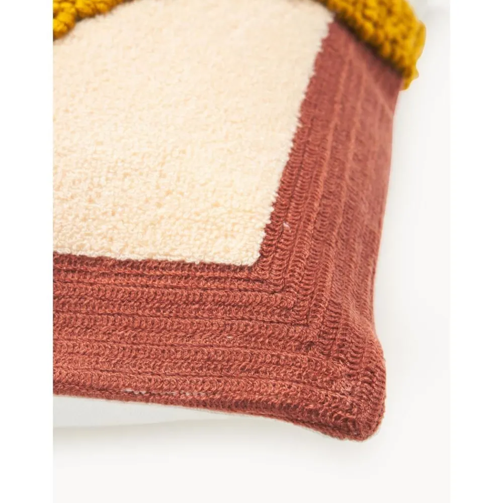 Copricuscino In Cotone Ricamato Con Struttura Rialzata Reza*Westwing Collection Outlet