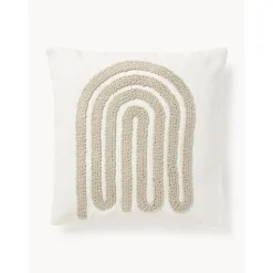 Copricuscino In Cotone Ricamato Con Struttura Rialzata Vahid*Westwing Collection Discount