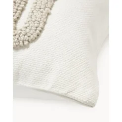 Copricuscino In Cotone Ricamato Con Struttura Rialzata Vahid*Westwing Collection Discount