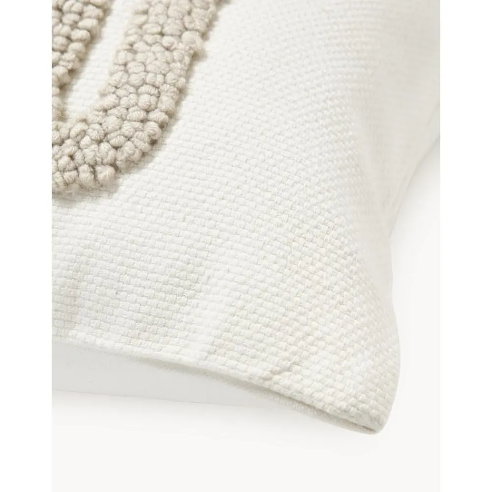 Copricuscino In Cotone Ricamato Con Struttura Rialzata Vahid*Westwing Collection Discount