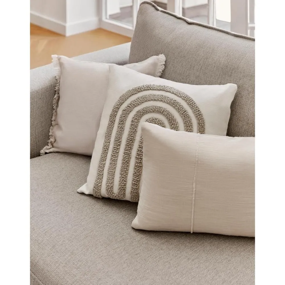 Copricuscino In Cotone Ricamato Con Struttura Rialzata Vahid*Westwing Collection Discount